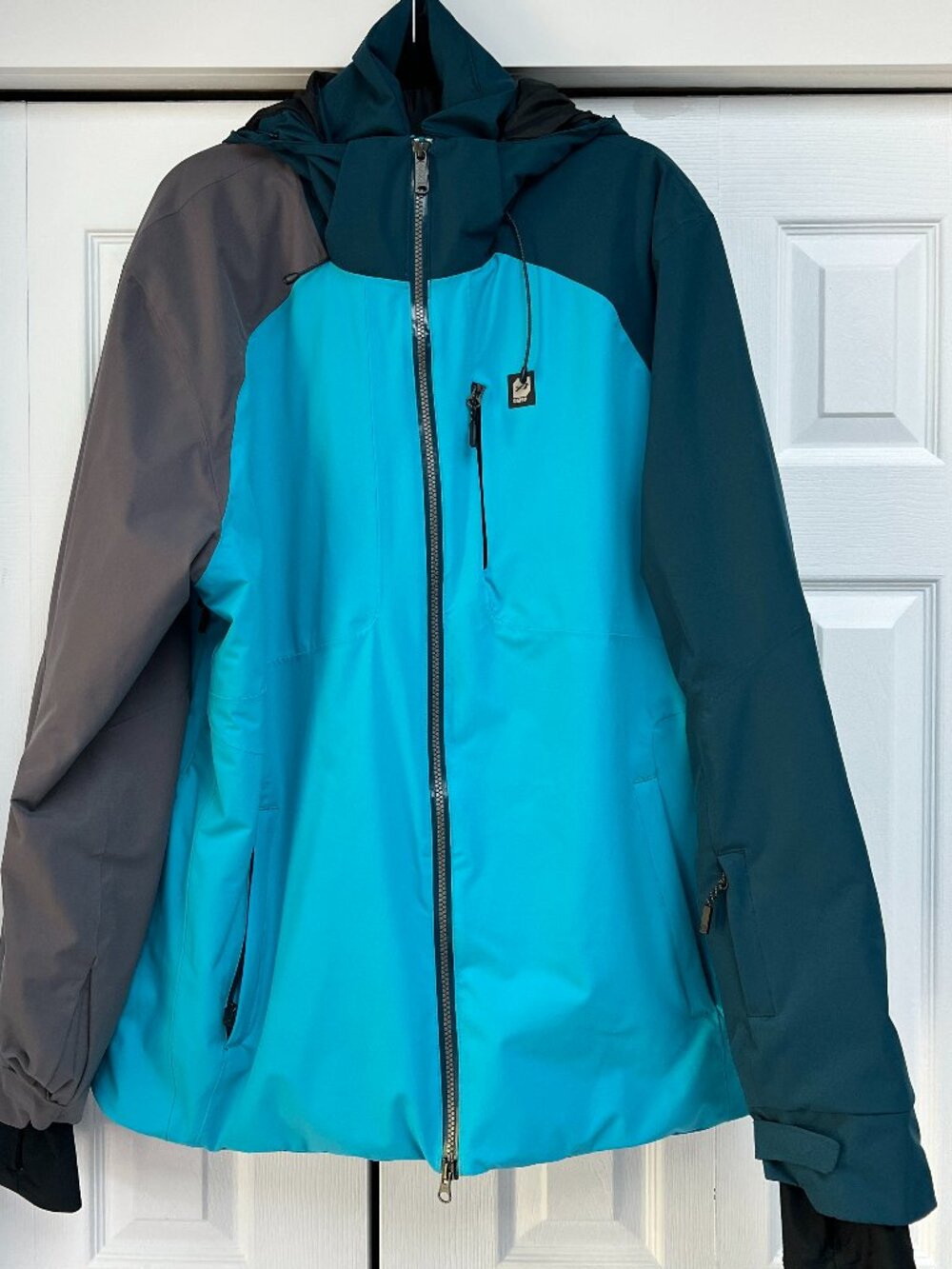 Orage Men’s Ski Jacket XXL Blue Waterproof Breathable Winter Coat